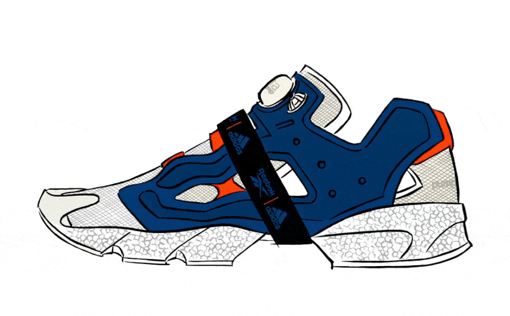 sneakers instapump animated image